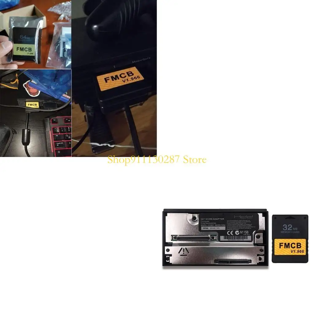 Adaptador red interfaz J1HC para consola juegos con tarjeta memoria