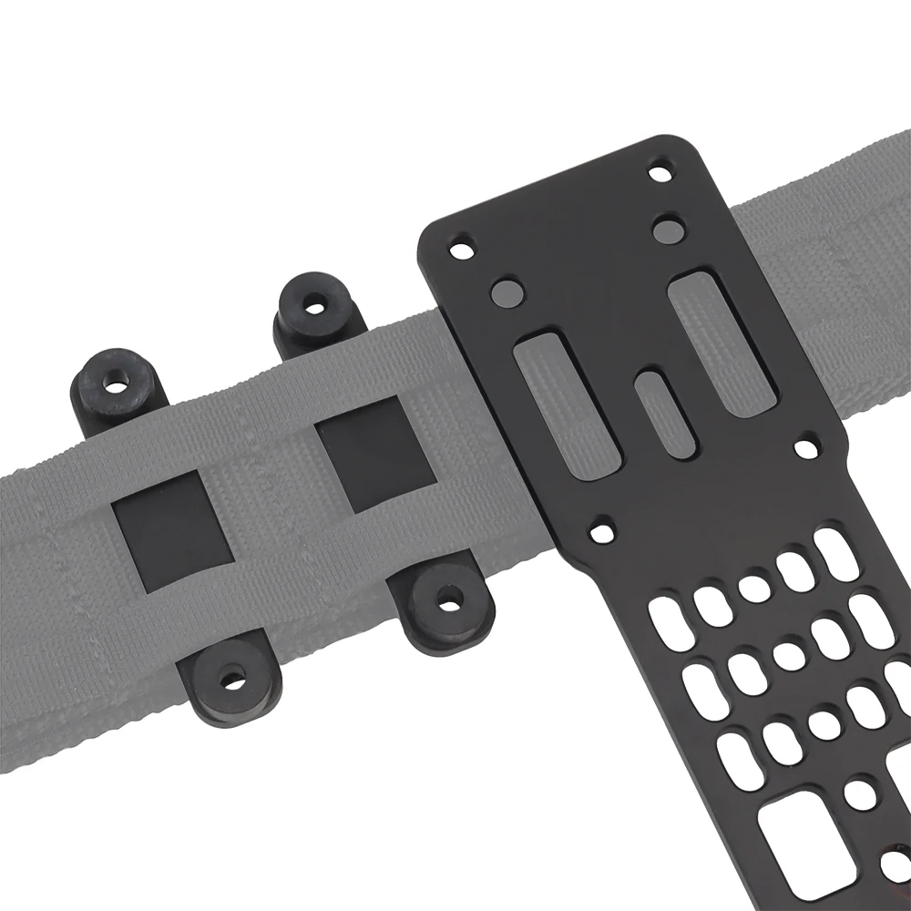 Adaptador de funda de pistola Modular de Metal Compatible con plataforma QLS, funda táctica, banda para pierna caída, caza, Airsoft, extracción rápida - imagen 4