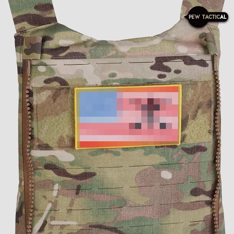 PEW TACTICAL FCPC V5 chaleco espalda parches de cinta mágica UA85 - imagen 2