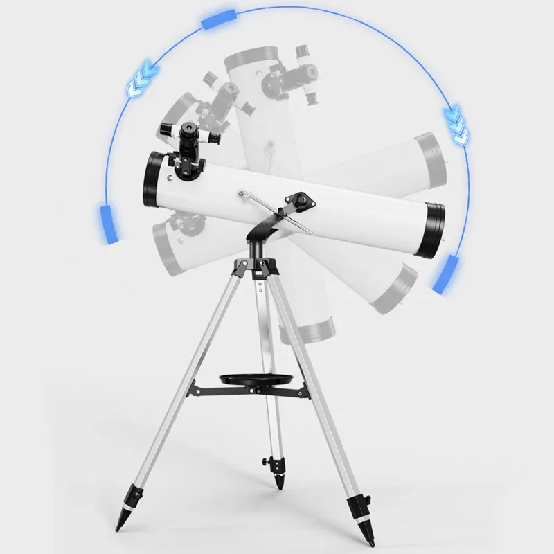 Telescopio astronómico profesional agrandar 35X-875X para espacio, binoculares de calibre 114MM, trípode, Luna, nebulosa Júpiter - imagen 4
