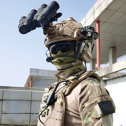 Casco táctico Rápido auriculares cubierta MOLLE airsoft paintball