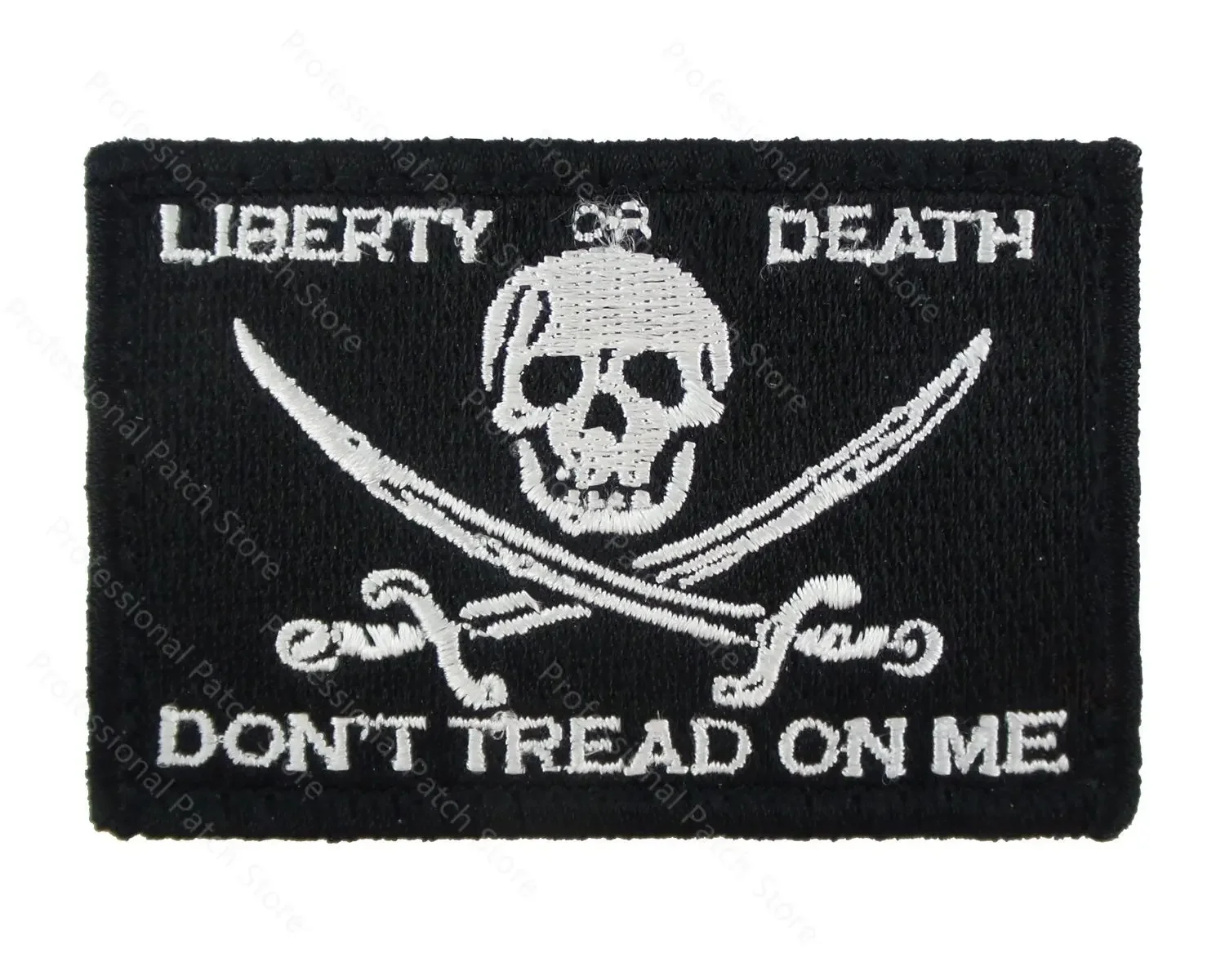 Parche bordado de calavera, pegatina con eslogan militar con palabra de llamada divertida, calcomanía para operador del ejército con gancho y bucle, parches tácticos para costura - imagen 2