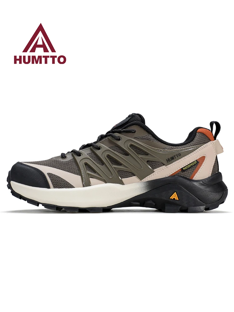 Humtto zapatos de senderismo para hombre, zapatos de trekking antideslizantes para exteriores, zapatillas deportivas transpirables todoterreno para mujer, zapatillas informales de viaje para caminar para mujer - imagen 5