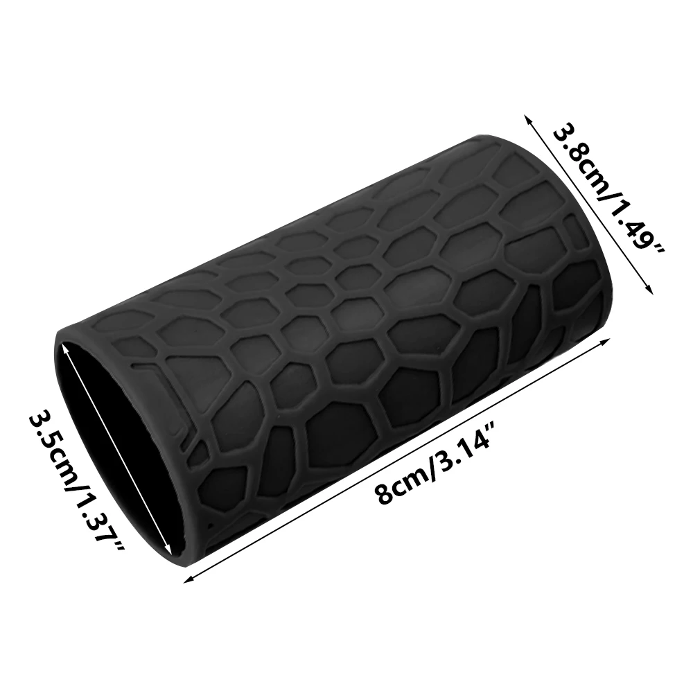 Manga de agarre de pistola táctica, guante de agarre de pistola de goma, agarre ventilado antideslizante, guante antideslizante para Glock 17 18 19, accesorio de caza - imagen 5