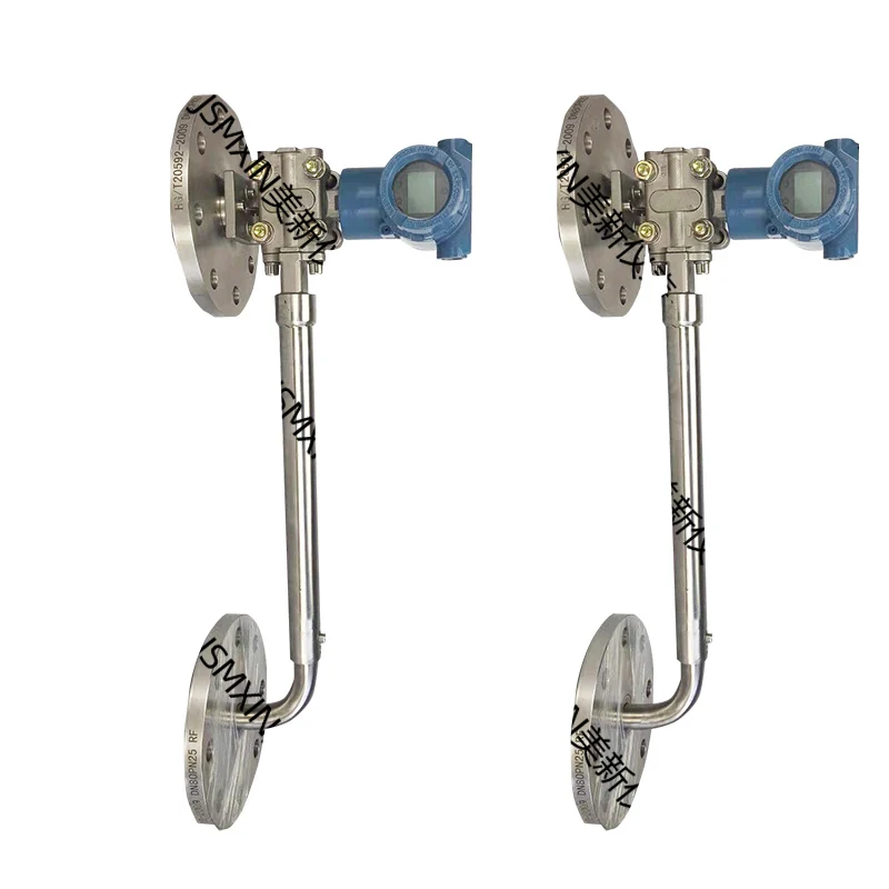 Medidor de densidad industrial en línea, inserción de tuberías, presión diferencial montada lateral, desulfuración de lodos, agua de cal en línea - imagen 4