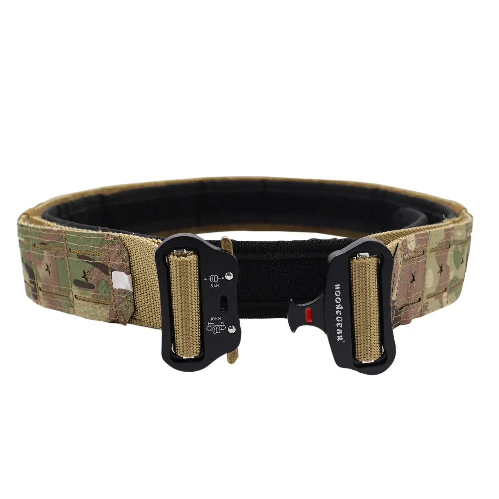 Cinturón de combate táctico de 2 pulgadas de alta calidad, hebilla de Metal de liberación rápida, cinturones MOLLE para hombre, camuflaje 3415 - imagen 3