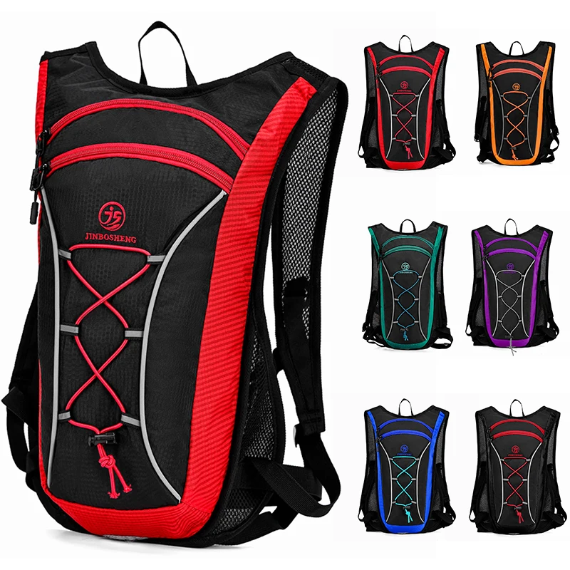 Mochila para ciclismo y escalada al aire libre, bolsa de agua portátil para senderismo, Camping, correr, mochila con cordón para hombres y mujeres, bolsas deportivas para montar - imagen 2