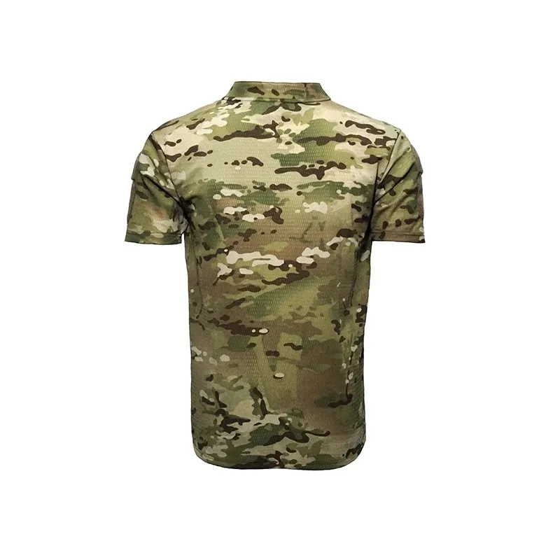 Camiseta de secado rápido y transpirable para hombre, camisa mejorada para exteriores, Verano - imagen 3