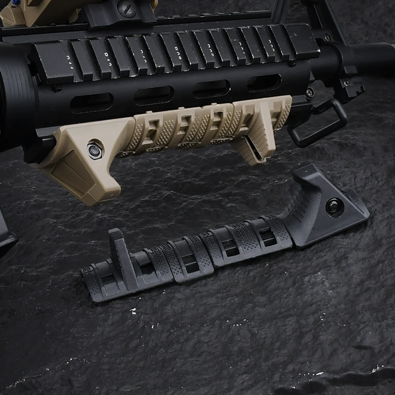 Protector de manos táctico de nailon, riel Picatinny de 20mm, estructura dividida Modular, equipo Airsoft, protección de manos para caza, combinación decorativa - imagen 3