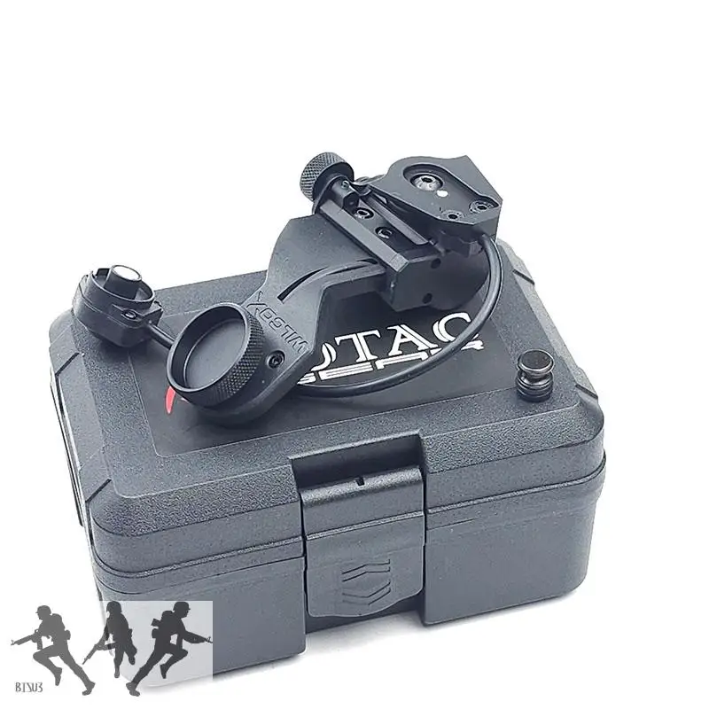 Adaptador de soporte de casco de montaje NVG de brazo J PVS14 de Metal funcional para uso con soporte de gafas de visión nocturna controlado magneticamente - imagen 3
