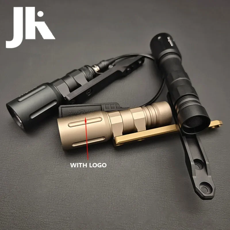 Linterna táctica Airsoft MLOK Metal Sotac plhV2 con interruptor de presión constante momentáneo y Base de extensión CNC para riel de 20MM - imagen 3