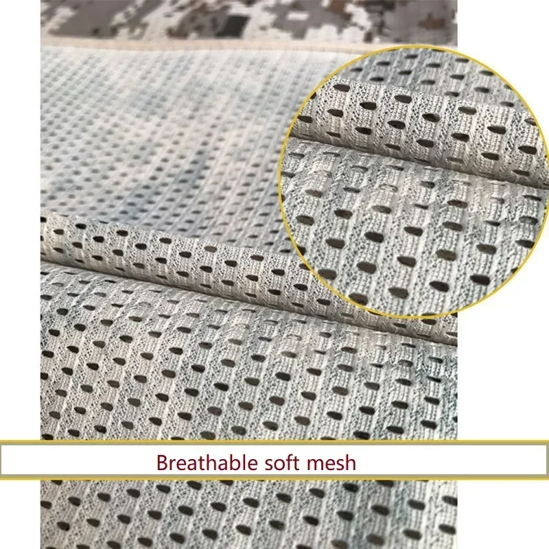 FG atacs bufanda táctica camuflaje malla cuello bufanda máscara facial envoltura para la cabeza transpirable al aire libre Camping caza senderismo bufandas ropa - imagen 3