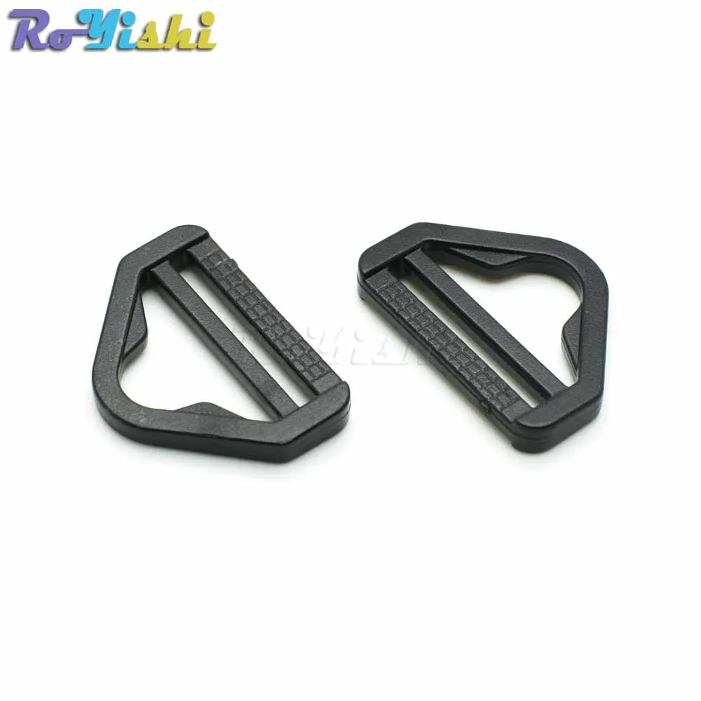 10 unids/pack 3/4 "ajustador de plástico con barra Clip giratorio anillo en D hebilla de inserción correas para mochila correas 20mm - imagen 4