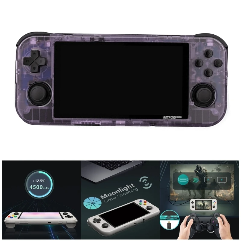 Retroid Pocket 3 + consola de juegos portátil, pantalla táctil de 4,7 pulgadas, Android 11, Retro, gran regalo de cumpleaños, Dropship - imagen 4