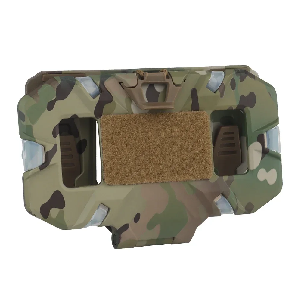 Tablero de navegación plegable MOLLE táctico, chaleco táctico de caza Airsoft, soporte para teléfono móvil, mapa, Panel de administrador, bolsa para iPhone - imagen 3