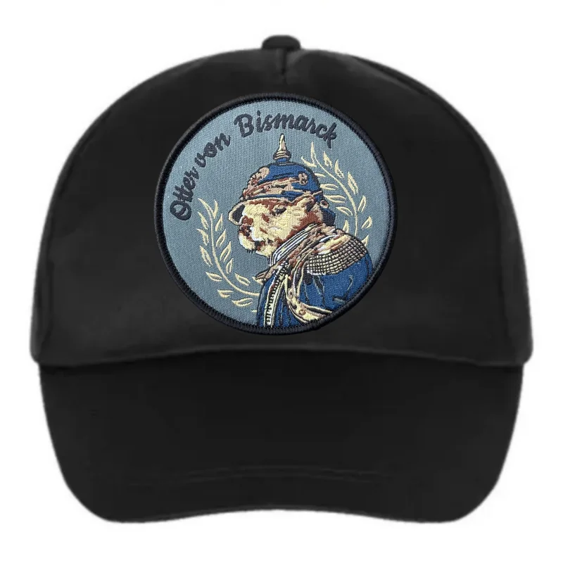 Parche estampado de etiquetas tejidas de nutria, chaleco táctico, insignia de moral con gancho y bucle, pegatinas decorativas para mochila, parches para brazalete para ropa