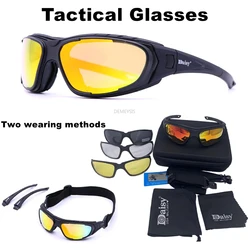 Gafas de seguridad tácticas polarizadas con protección UV para tiro