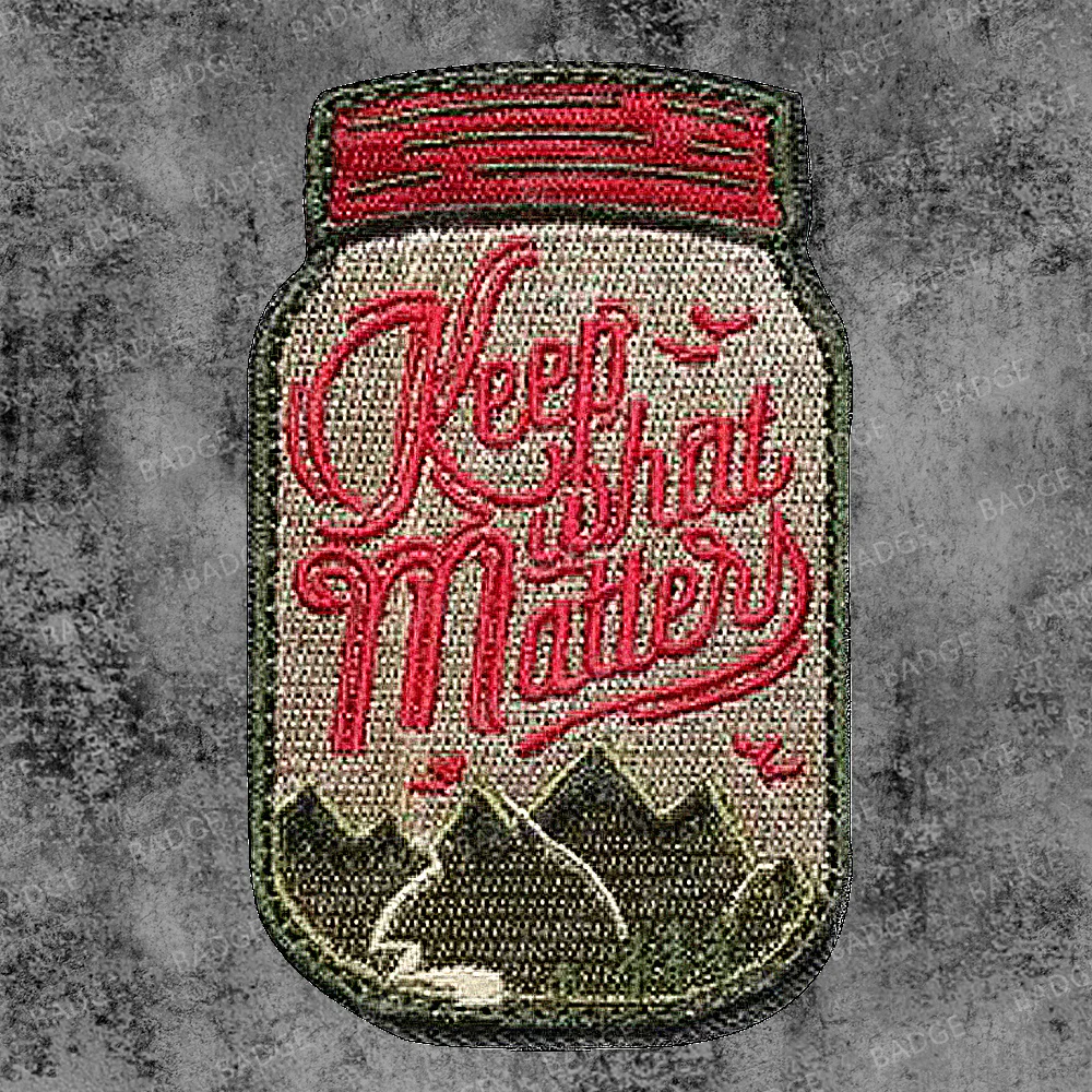 Parche bordado 3D para bicicleta de montaña, nuevo diseño, aventura, escalada, Camping, senderismo, insignia todoterreno, insignia de viaje, brazalete artesanal - imagen 2