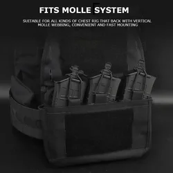Bolsa táctica para cargadores FCPC V5 tipo canguro MOLLE