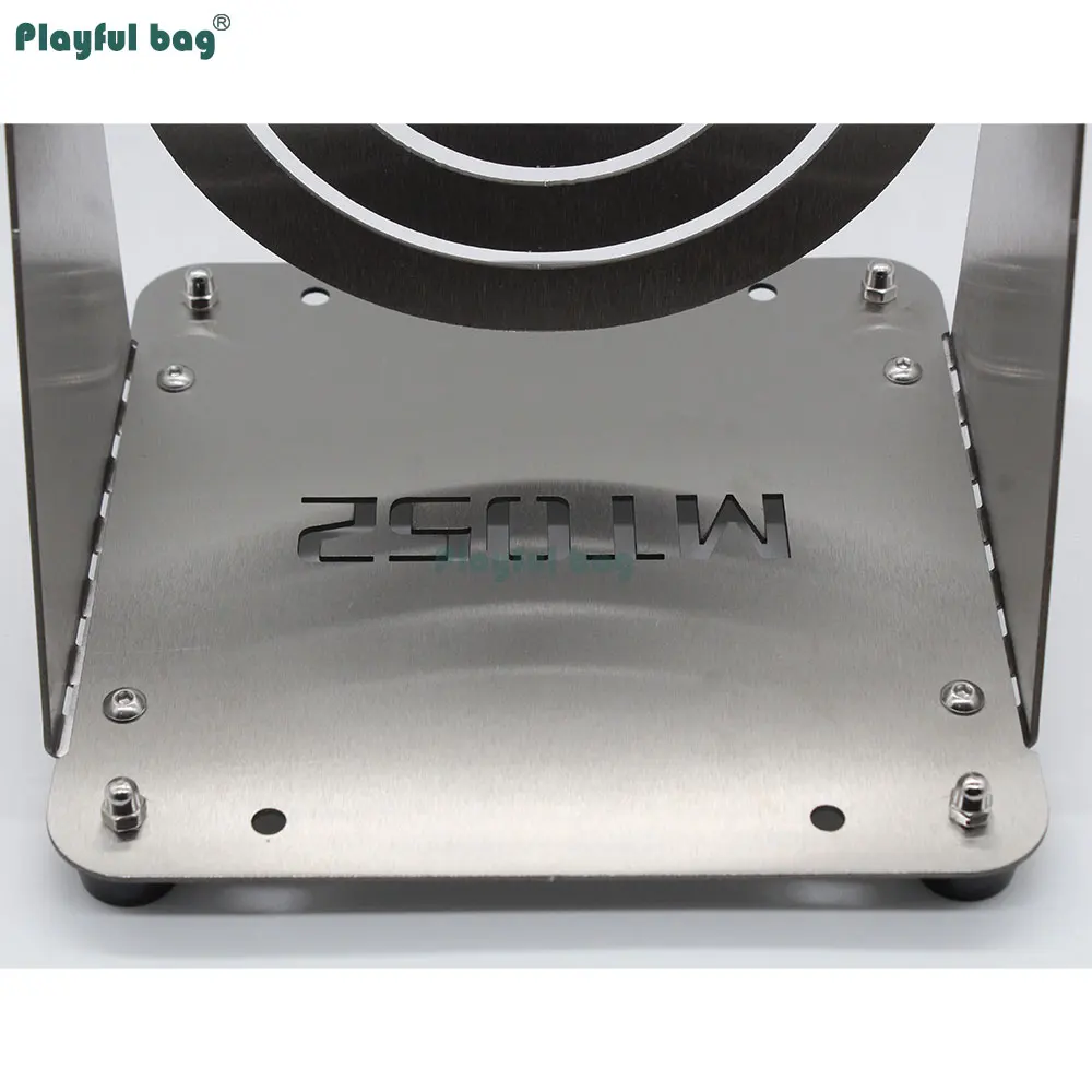 MT052 Anillo de estrella columpio objetivo de Metal acero inoxidable multianillo objetivo BB Airsoft bala suave tiro práctica entretenimiento - imagen 5