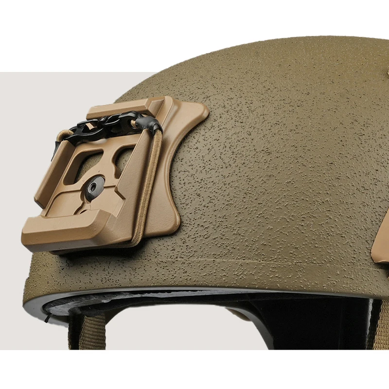 Casco de entrenamiento táctico MICH2001 de corte alto (no balístico) - Carcasa reforzada con ABS, estilo USMC ECH - imagen 3