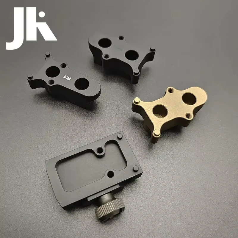 Montaje de alcance de visión óptica de punto rojo CNC de Metal para exteriores para telescopio de avistamiento táctico ROMEO1 RM compatible con riel Picatinny MLOK de 20MM - imagen 2