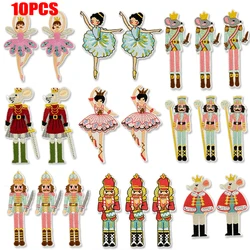 Parche bordado Cascanueces elfo ballet – Termoadesivo infantil