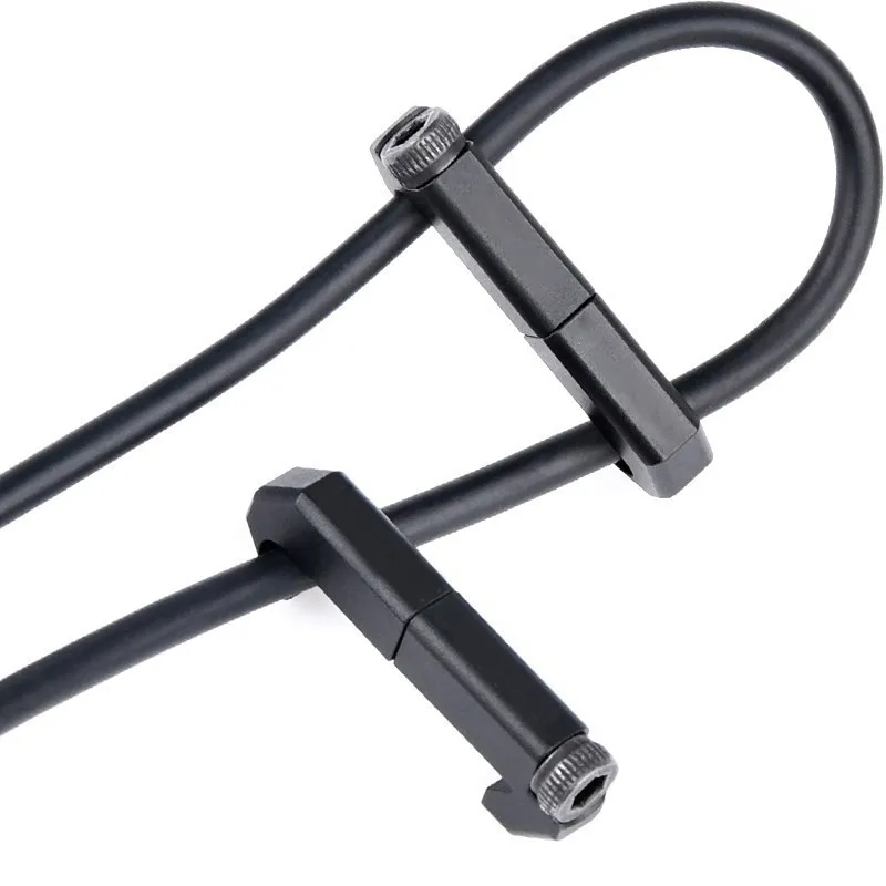 Sistema de guía de Cable Picatinny de 20mm, gestión de cables de máquina de fuego, CNC, M300, M600, PEQ15, interruptor de luz de DBAL-A2, Clip de Cable - imagen 2