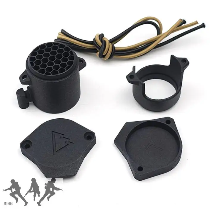 Cubierta protectora de lente de protección de luz con impresión 3D táctica para ACOG PVS14 ATACR 1-8X VUDU Red Dot Sight Accesorios - imagen 2