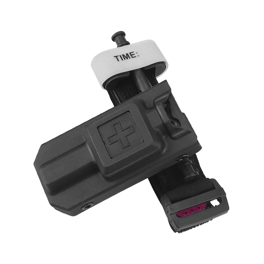 Caja de almacenamiento de torniquete táctico, bolsa EDC MOLLE, paquete médico, torniquetes de emergencia para exteriores, botiquín de supervivencia de primeros auxilios - imagen 4