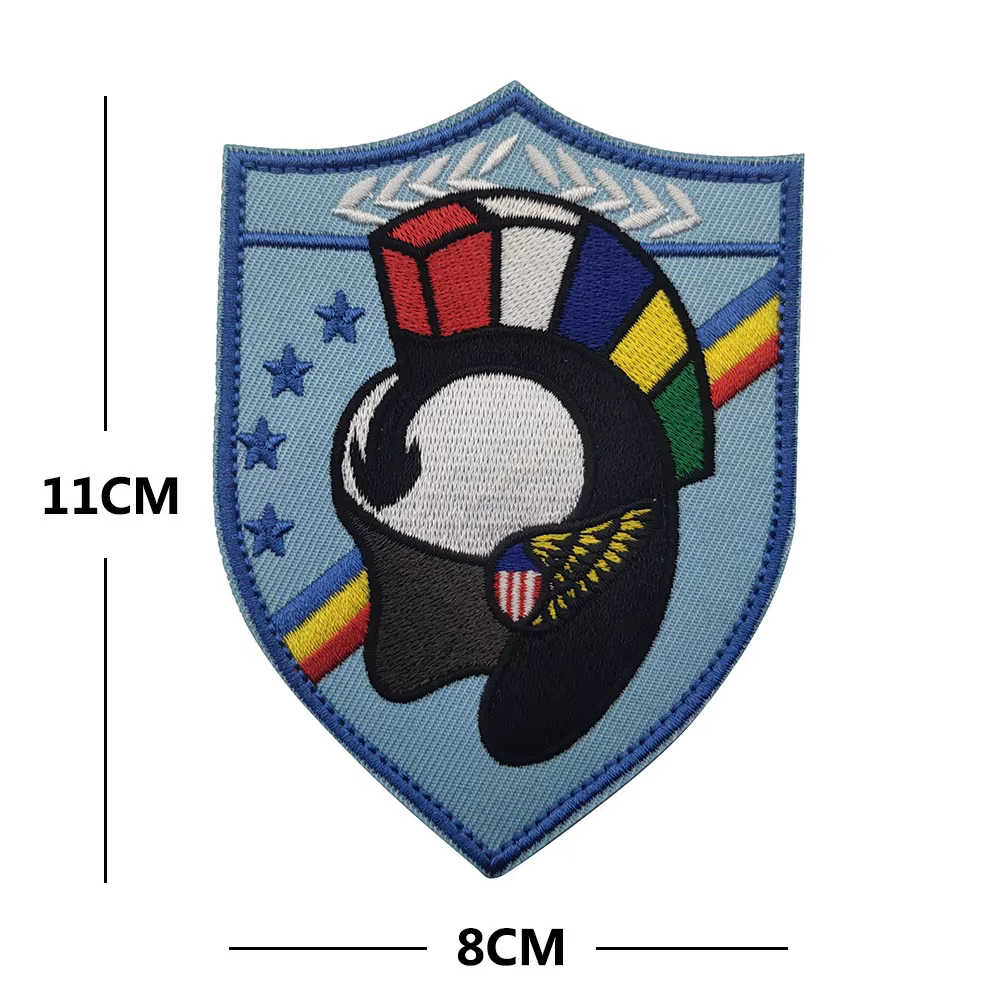 Conjunto parches tácticos Top Gun Maverick – Chaqueta, brazalete 3D y bolsa - imagen 3