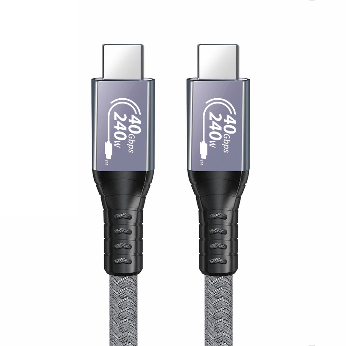 Cable USB 4 DE 40Gbps 240W con certificación de USB-IF Compatible con TB 3 y 4 con carga de 100W y 8K @ 60Hz 5K - imagen 2