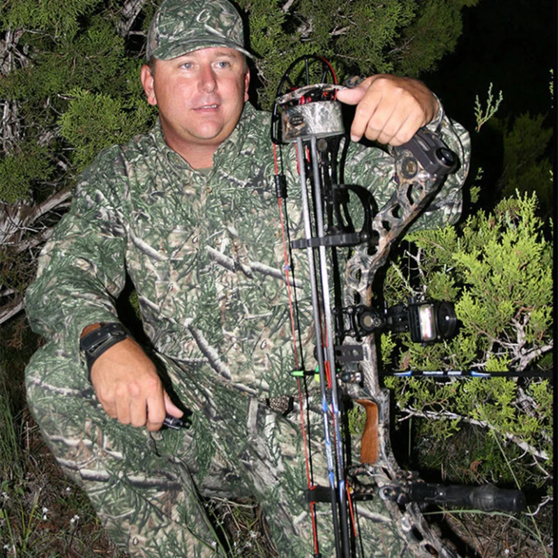 Camisa transpirable de media velocidad para exteriores, camisa de camuflaje biomimético de hoja, para pesca, caza y pesca, novedad de verano - imagen 5