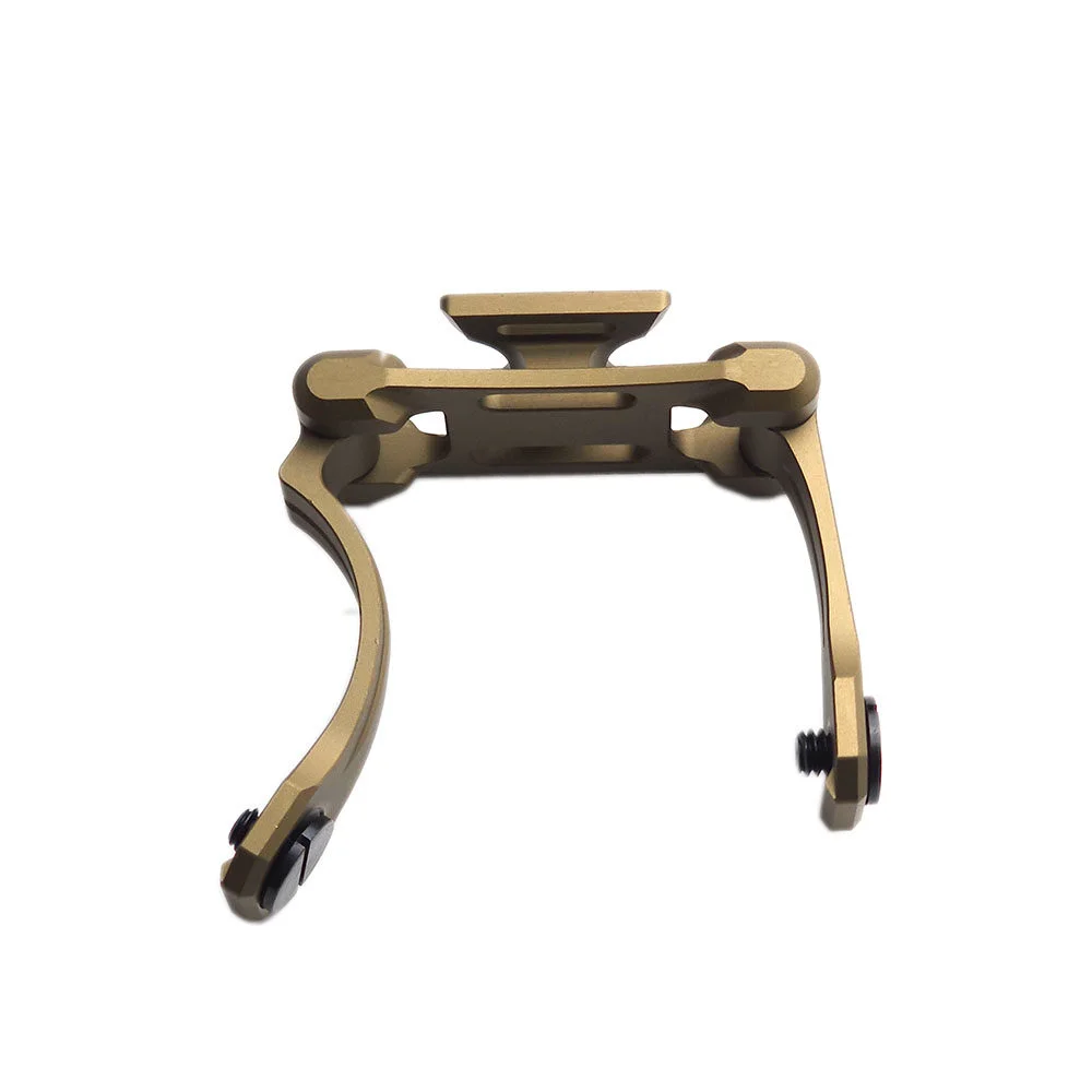 PVS-14 soporte casco NVG metal ligero con cola de pato y puente - imagen 3