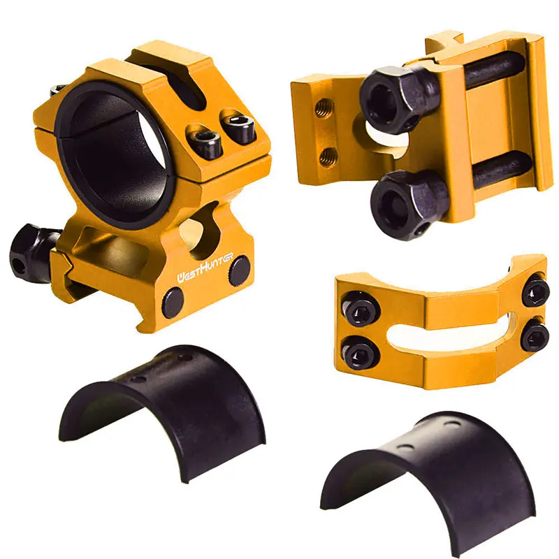 WestHunter-anillos de montaje para mira Picatinny de perfil bajo, anillos para mira telescópica de 1 pulgada/30mm de diámetro, accesorios de caza - imagen 4