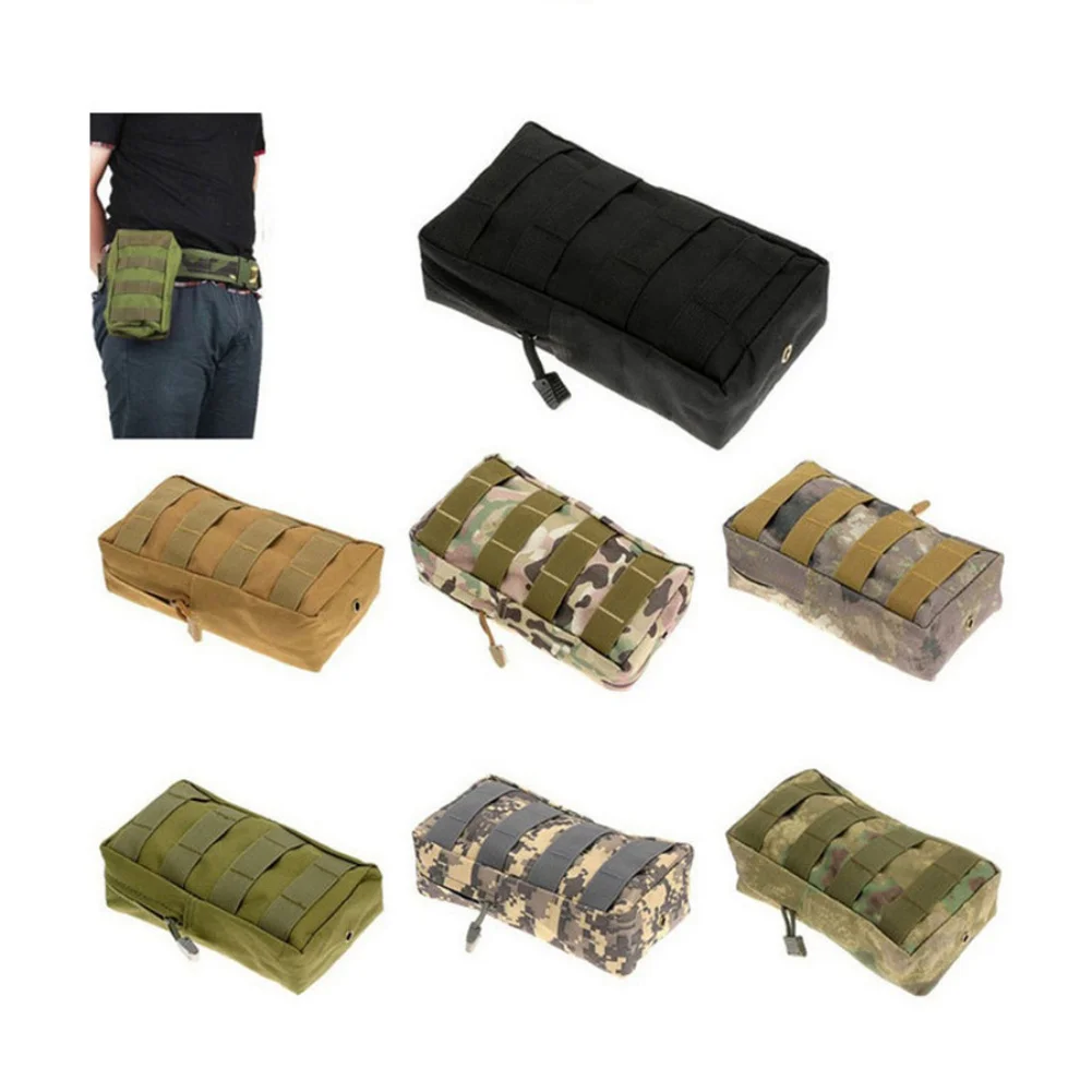 Riñonera táctica militar Molle para exteriores, bolsa para teléfono móvil, accesorios de equipo de caza, cinturón - imagen 2