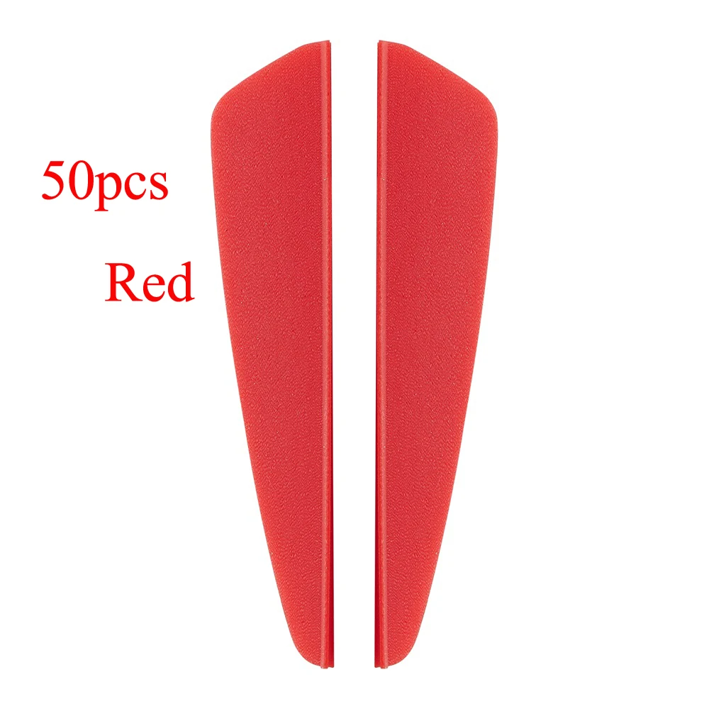 50pcs red