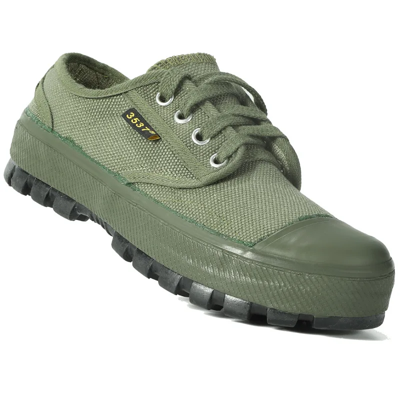 Zapatos para caminar antideslizantes y resistentes al desgaste para hombre, botas de goma para protección laboral, construcción al aire libre, senderismo, escalada, zapatillas de entrenamiento - imagen 3