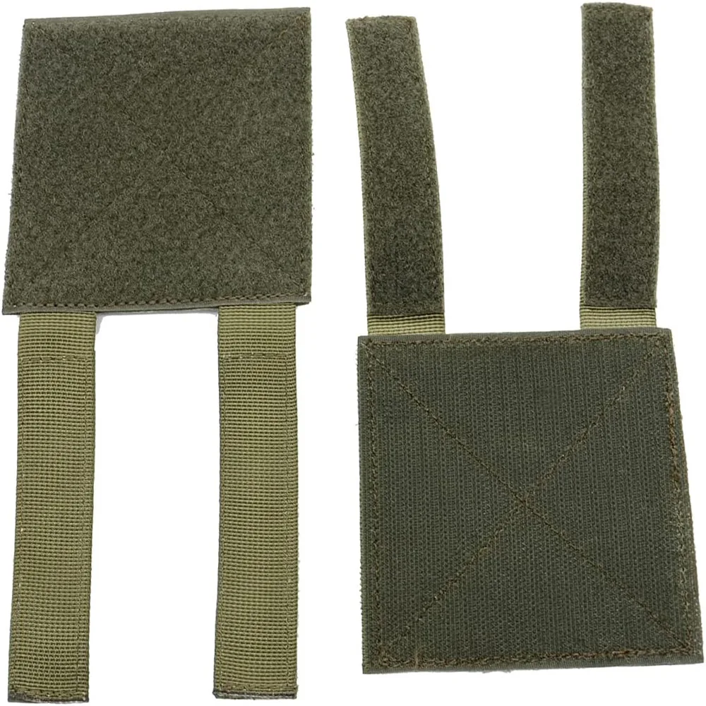 Panel MOLLE y Velcro modular de identificación táctica para chaleco - imagen 4