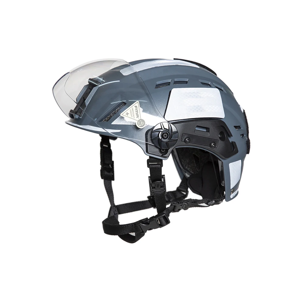 FMA EX SAR-casco de seguridad para bicicleta, gorra de rescate de emergencia, rescate de incendios, ligero, deportes de ciclismo, montar, ajustable, con soporte NVG - imagen 4
