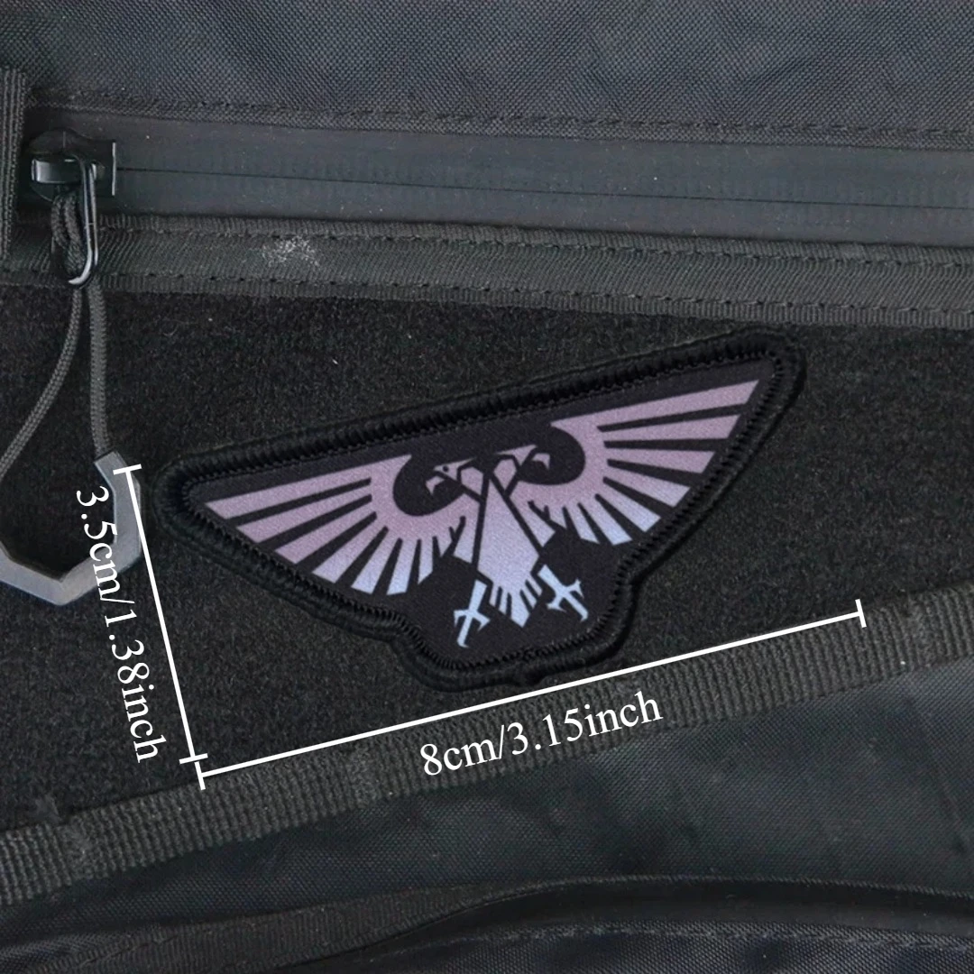 "El dolor es temporal, el honor es eterno", parche militar táctico moral, brazalete del ejército, equipo, mochila, pegatina de gancho y bucle impresa - imagen 3