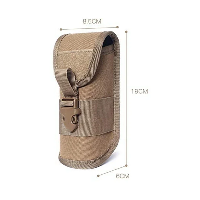 Bolsa táctica Molle para gafas de sol, riñonera EDC impermeable, bolsa protectora de almacenamiento para gafas EVA, bolsa para linterna al aire libre - imagen 4