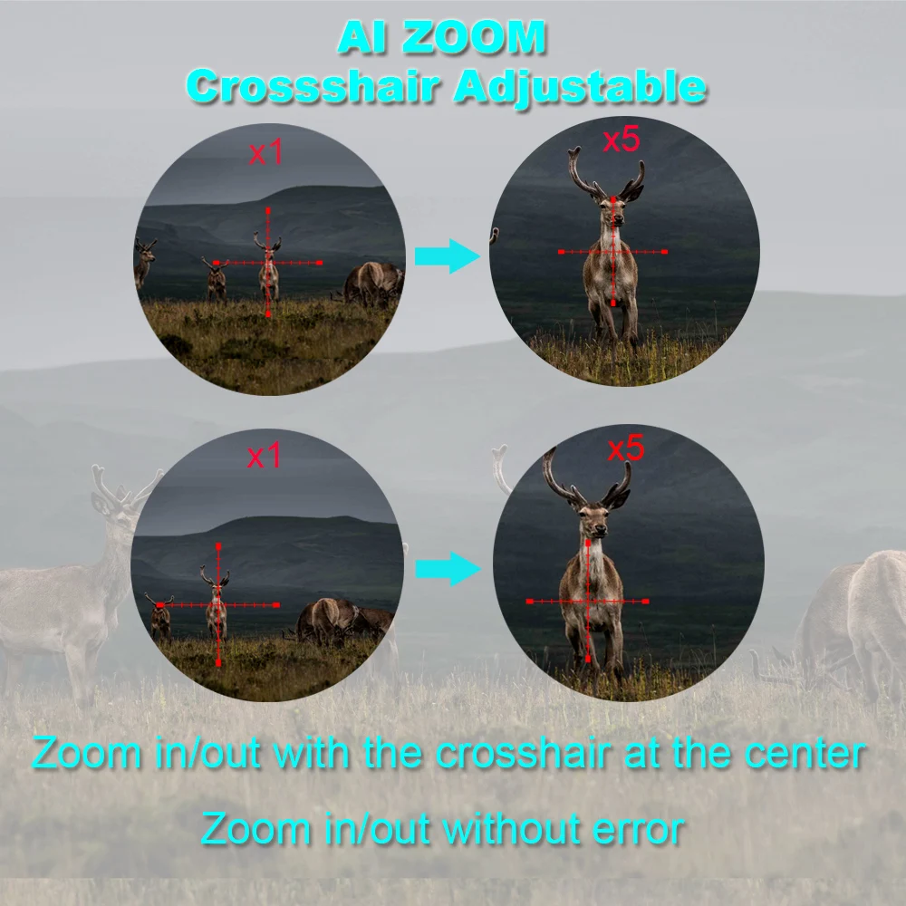 Megaorei-cámara de caza M5, Monocular HD 1080P, grabación de fotos y vídeo, vigilancia de vida silvestre, cámara láser IR, uso doble día y noche - imagen 5