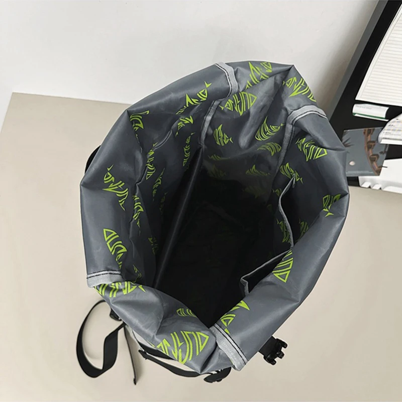 Mochila de gran capacidad a la moda, mochila de viaje al aire libre para acampar, bolsa de senderismo de gran capacidad, mochila de viaje para estudiantes versión coreana - imagen 5