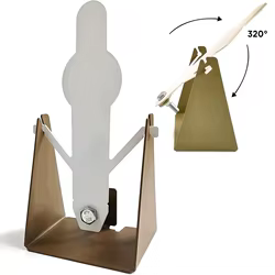 Objetivo de tiro con vaso, objetivo reactivo de Metal autorreinicio para Rifle de Airsoft, pistola de pellets/pistola BB, objetivo de práctica de tiro