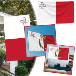 Bandera Malta poliéster decorativa para exterior