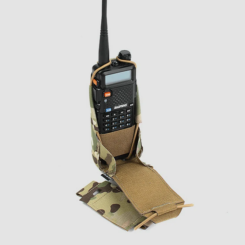 Bolsa de radio táctica compatible con MOLLE UV5R UV82 - imagen 3