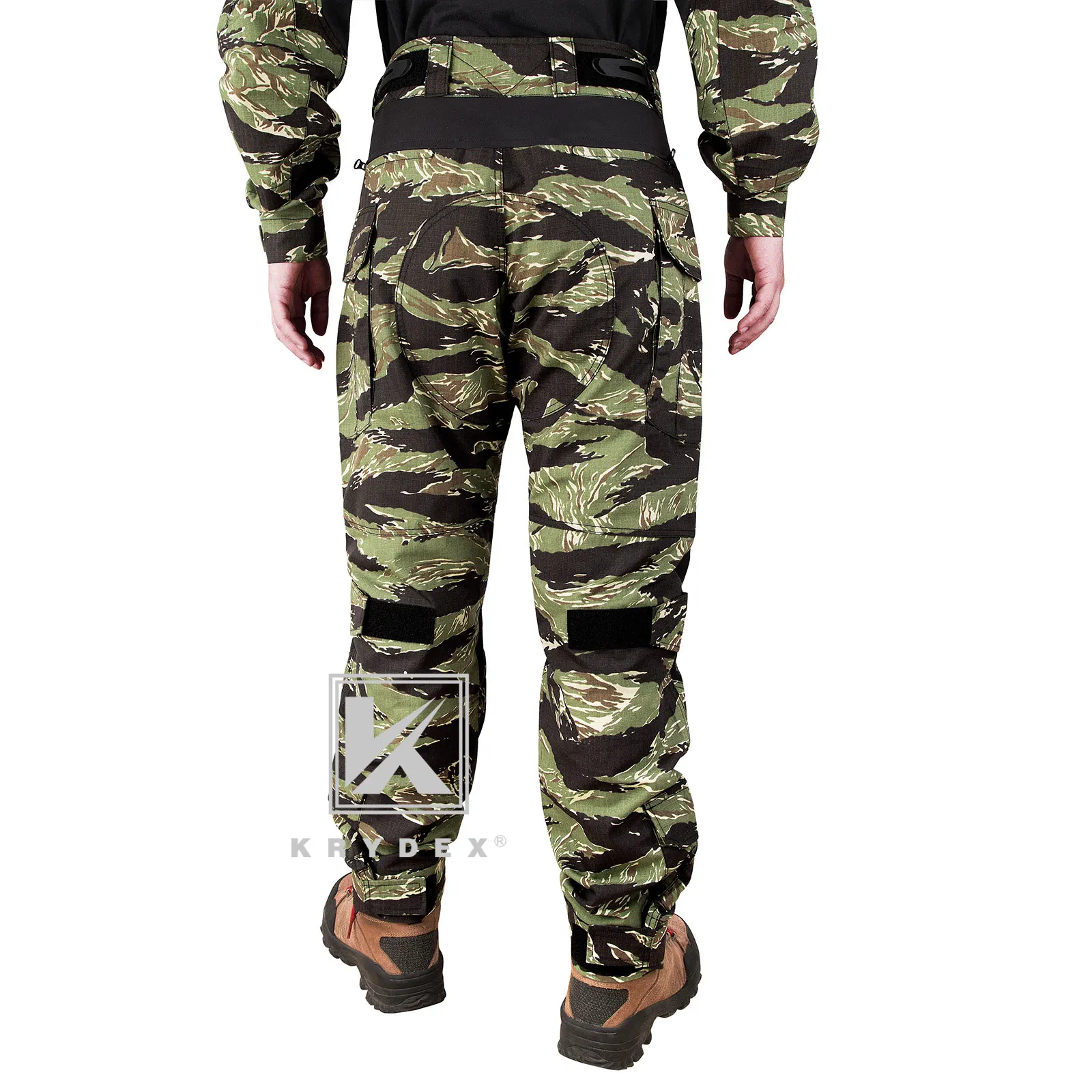 KRYDEX-pantalones de combate táctico de camuflaje, rodilleras, equipo de uniforme de caza al aire libre - imagen 2