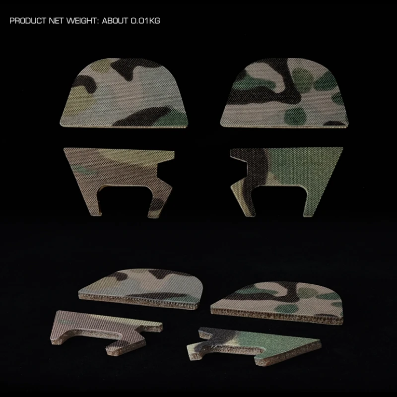 1 par de auriculares tácticos GEN6, cierre mágico (estilo AMP), parche mágico para AMP, caza, tiro, auriculares, orejeras - imagen 5