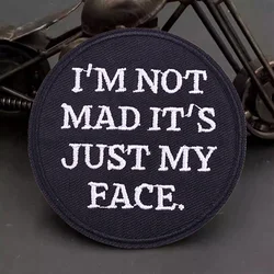 Parche táctico bordado con humor – Insignia moral para ropa y mochila